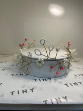 Crystal beaded tiara
